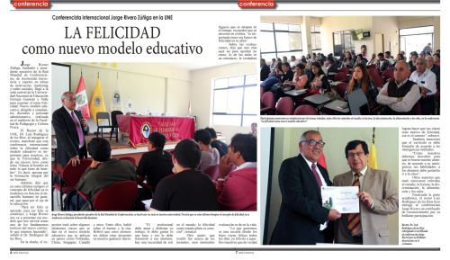 Articulo en revista de Jorge Rivero